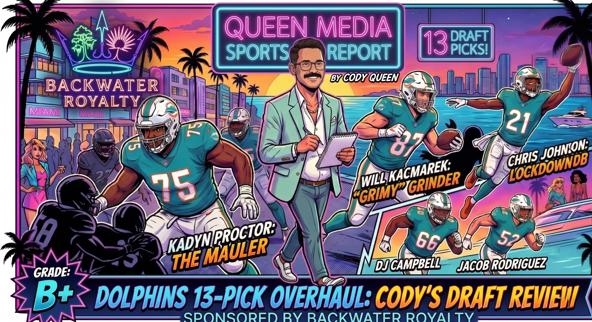 Grading the Dolphins’ Massive 13-Pick Overhaul in the 2026 NFL Draft
