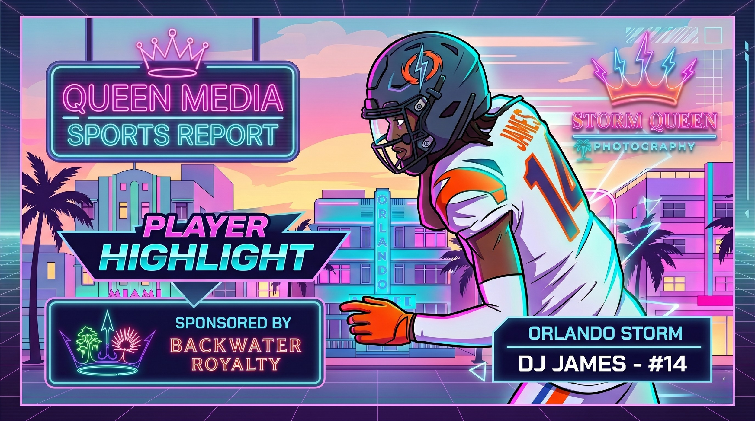 DJ James Brings the Spark to the Orlando Storm