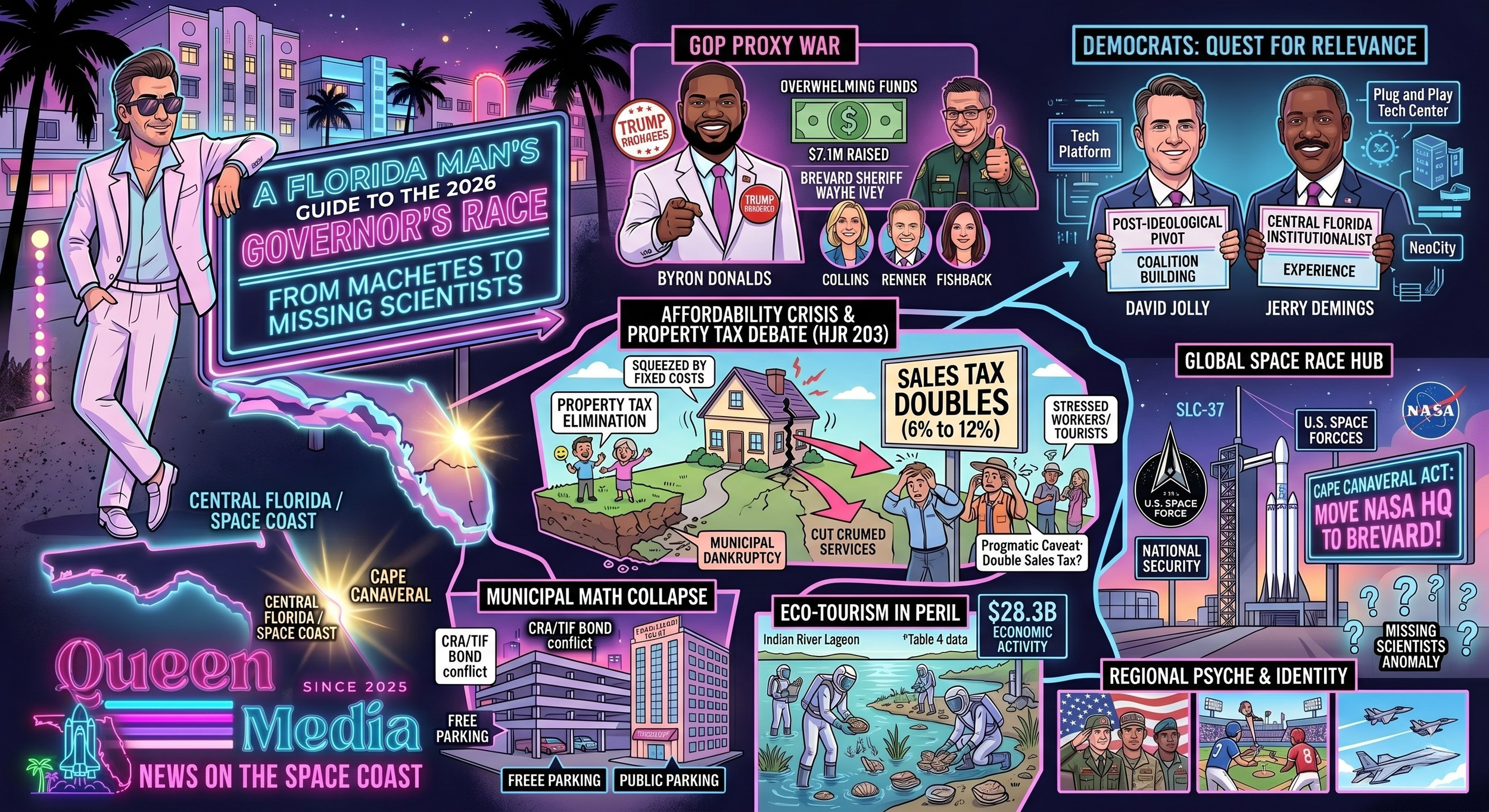 From Machetes to Missing Scientists: A Florida Man's Guide to the 2026 Governor's Race