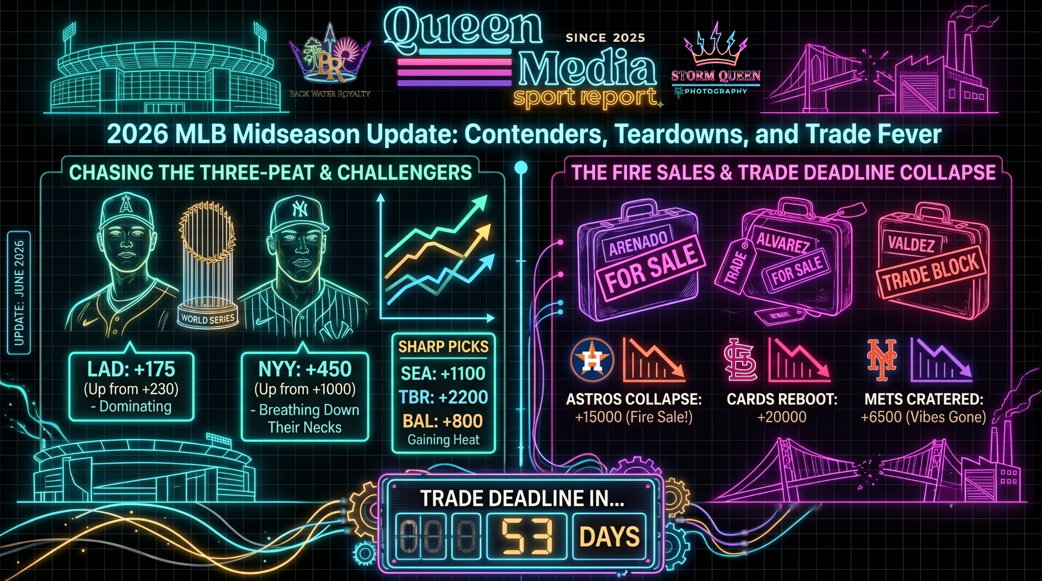 The Midseason Report: Odds Shifts, Fire Sales, and the 2026 Trade Market