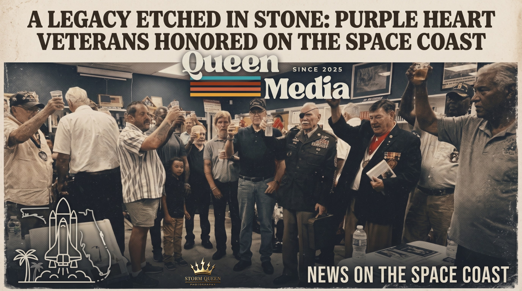 A Legacy Etched in Stone: Purple Heart Veterans Honored on the Space Coast