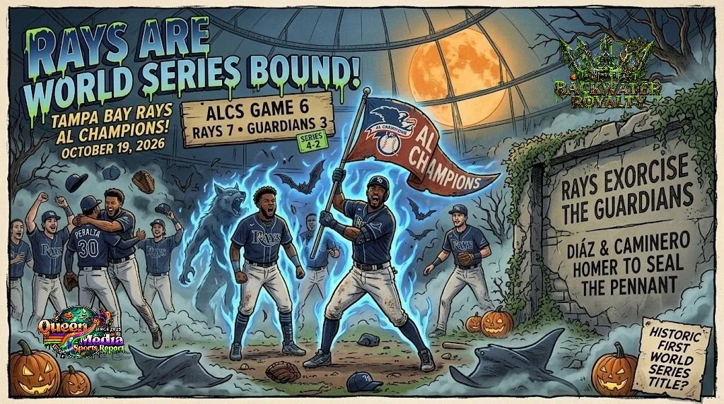 The Rays Exorcise the Guardians, Book a Flight to the World Series