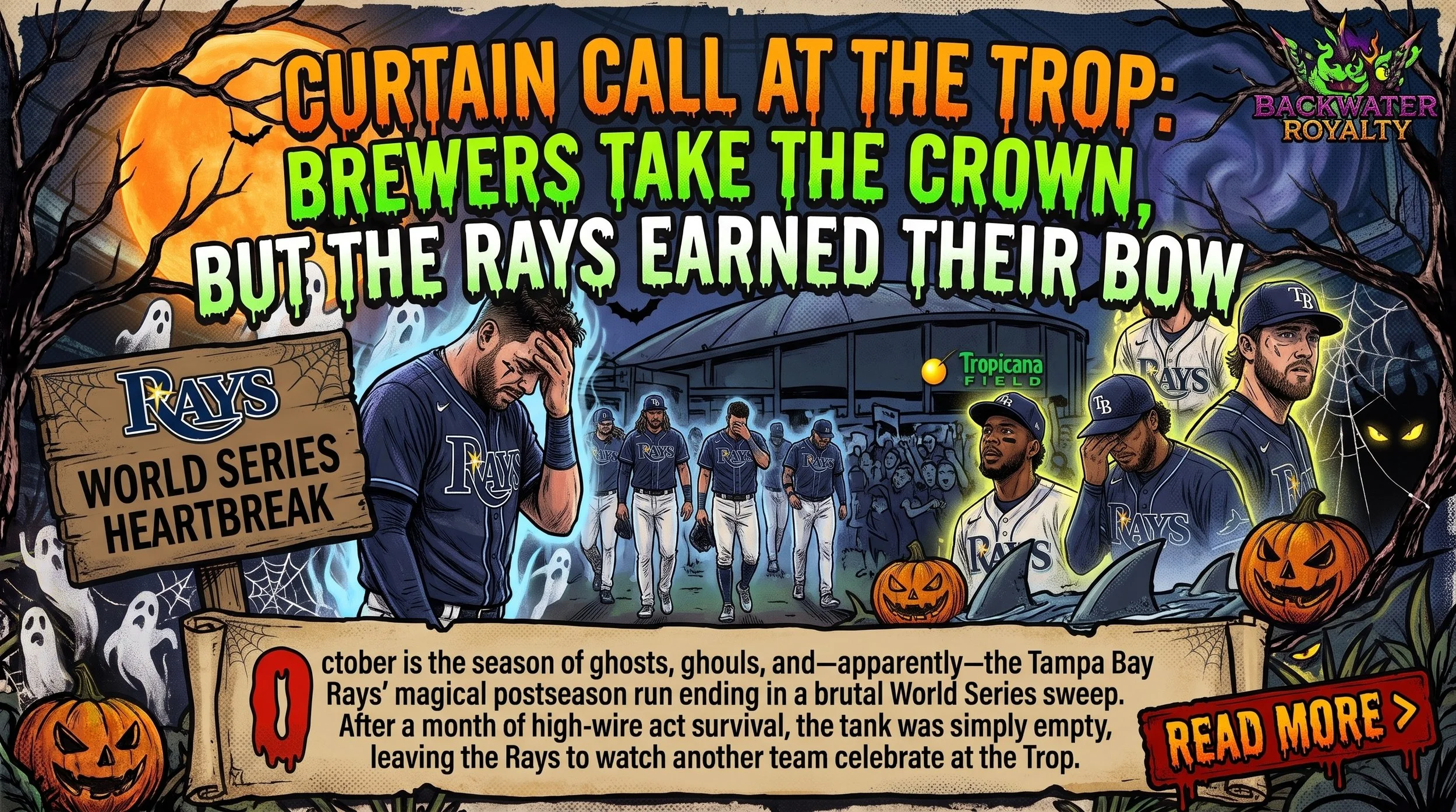 Curtain Call at the Trop: Brewers Take the Crown, but the Rays Earned Their Bow