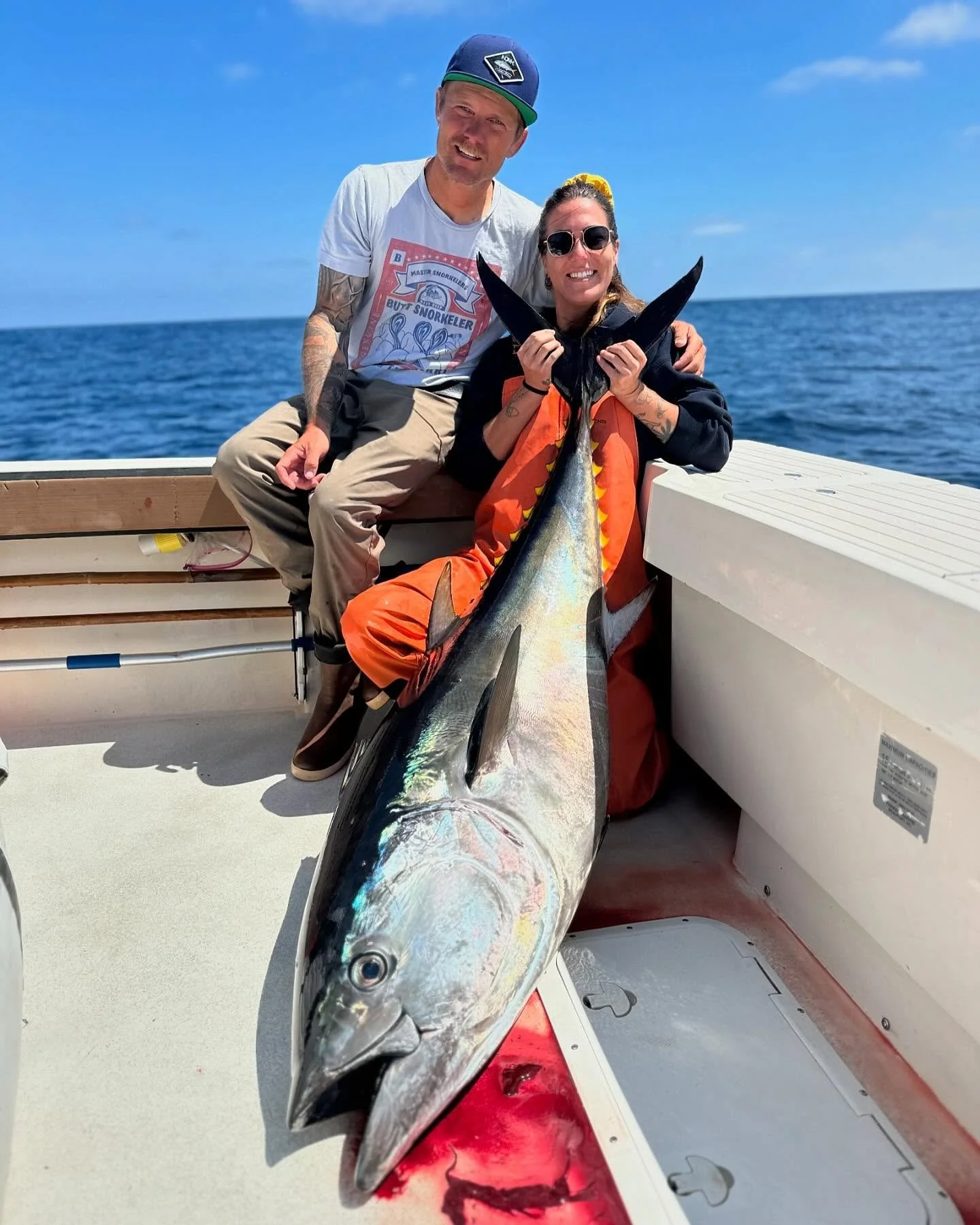 Last year @loeped said all she wanted for her birthday was to catch a big bluefin. So, I blocked out a day to take her and her brothers and her dad out. Our day went horrible on the fishing front. The super moon had the fish in a funk and it was a ha