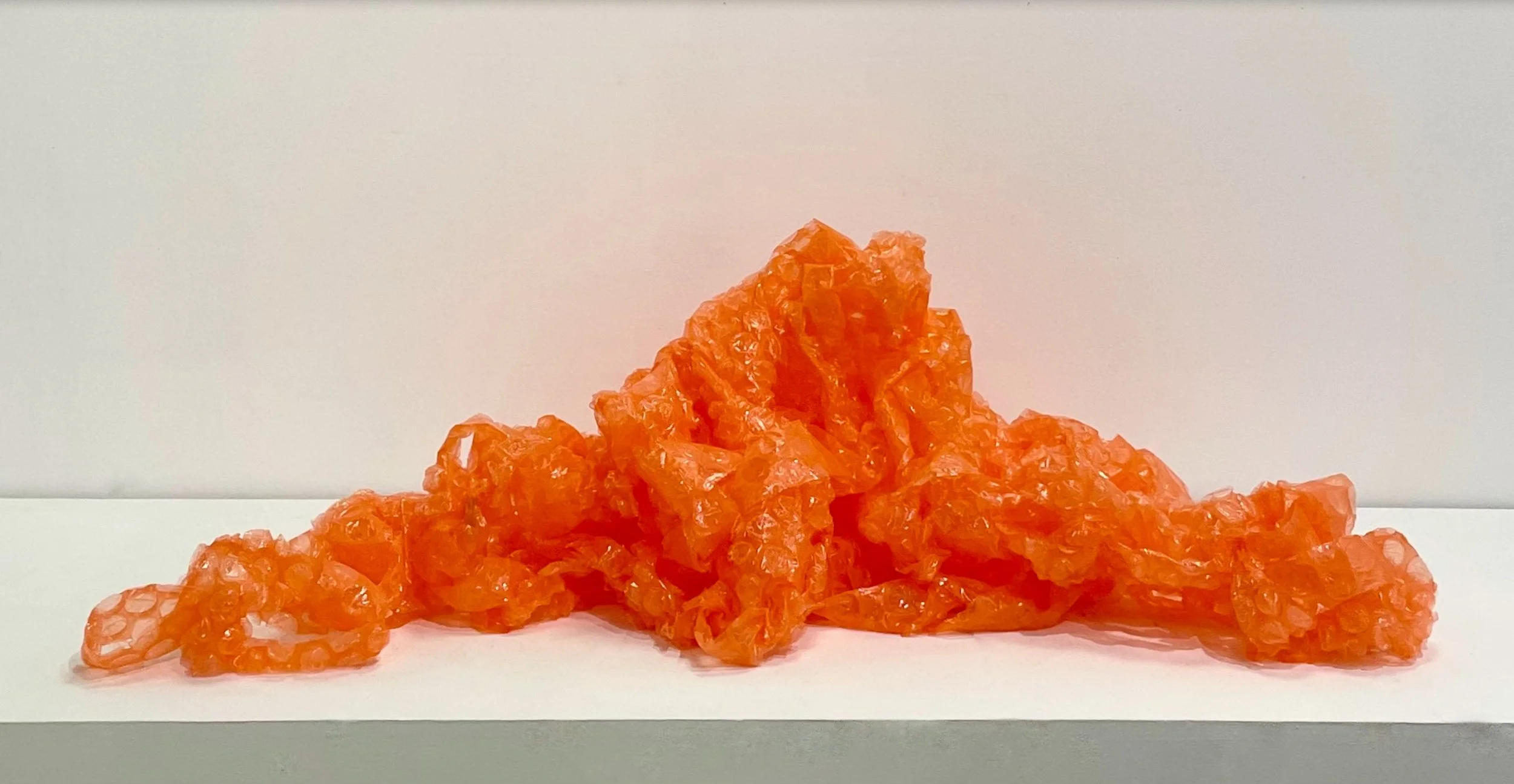 Soft Warning, Bubble wrap, 26x20x20, 2025.