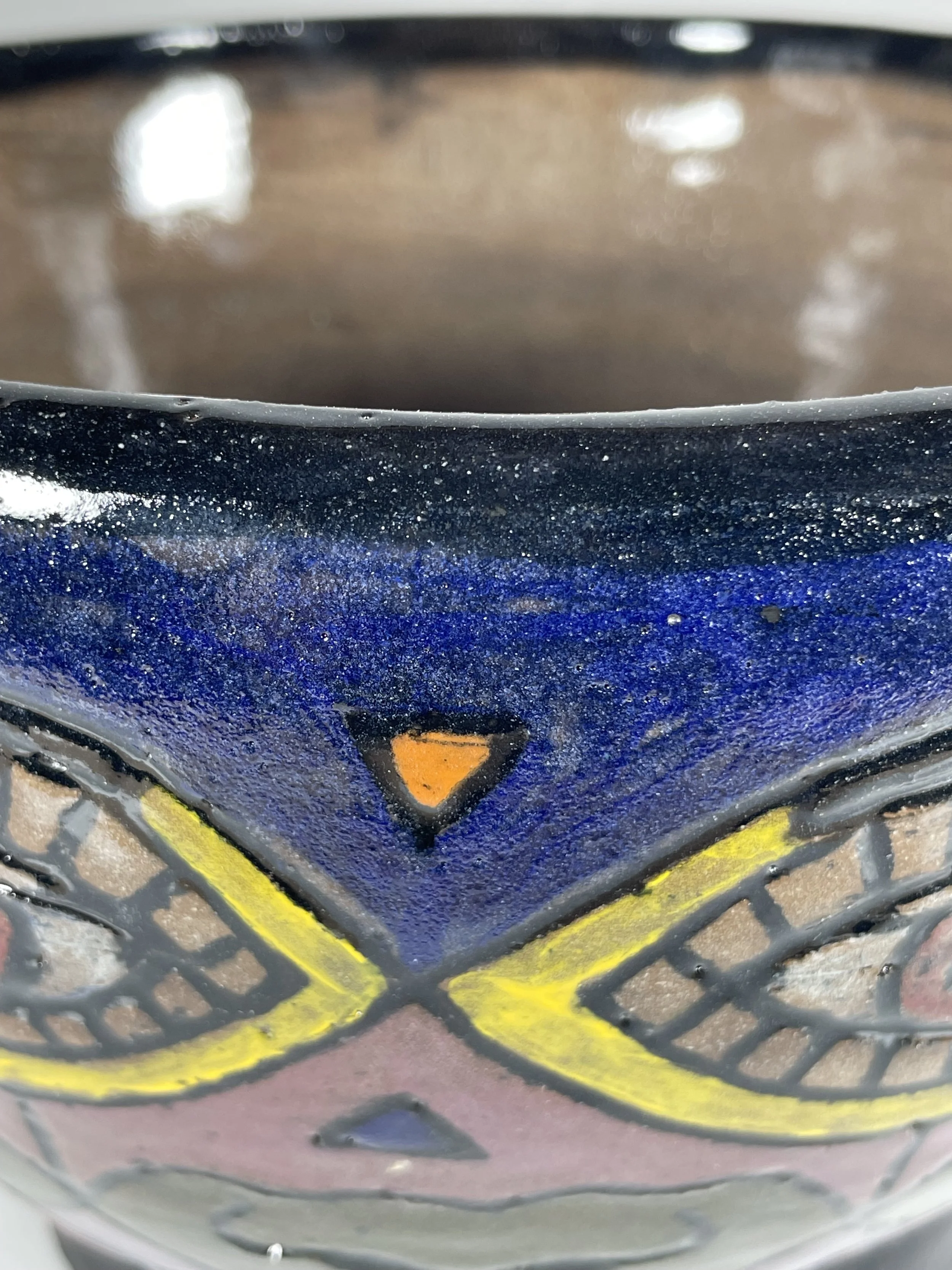 Homenaje a la Nagual (Homage to the Nagual), Ceramic, 6x6x6in, 2024.