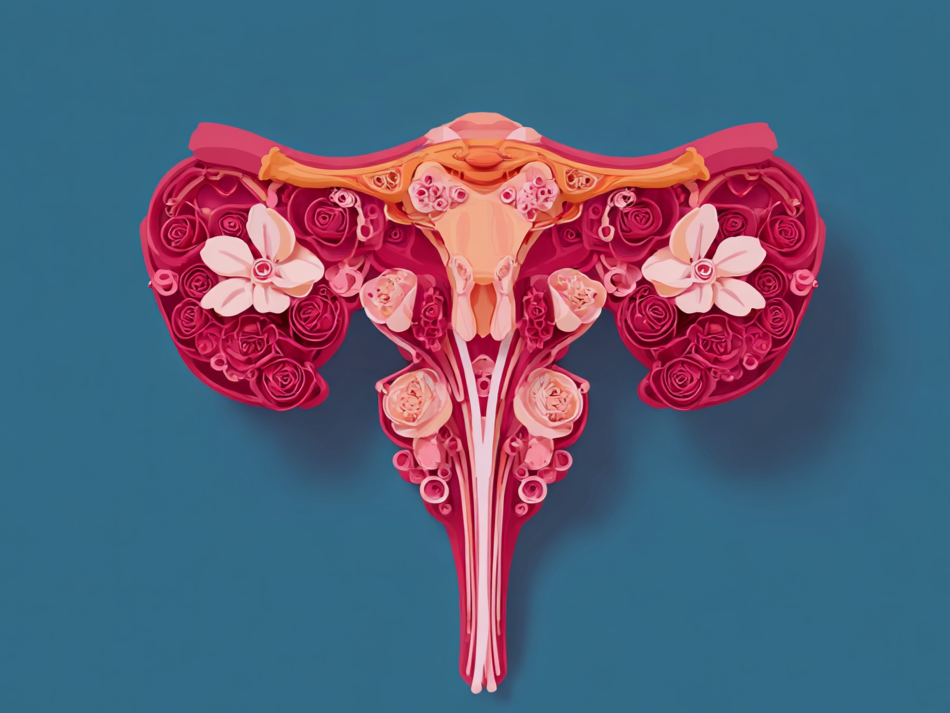 Woman learning about reproductive health and wellness care