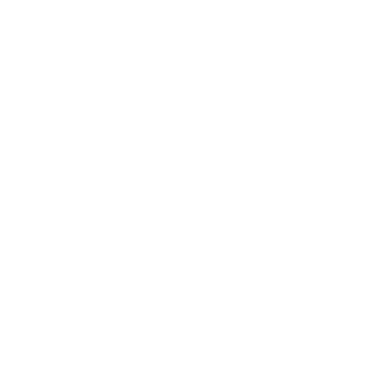 Outline drawing of a female reproductive system, including uterus, fallopian tubes, and ovaries, against a black background.