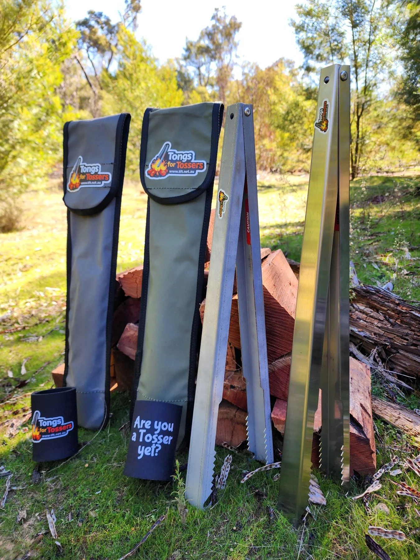 Tongs for Tossers, Australia's, best campfire tongs