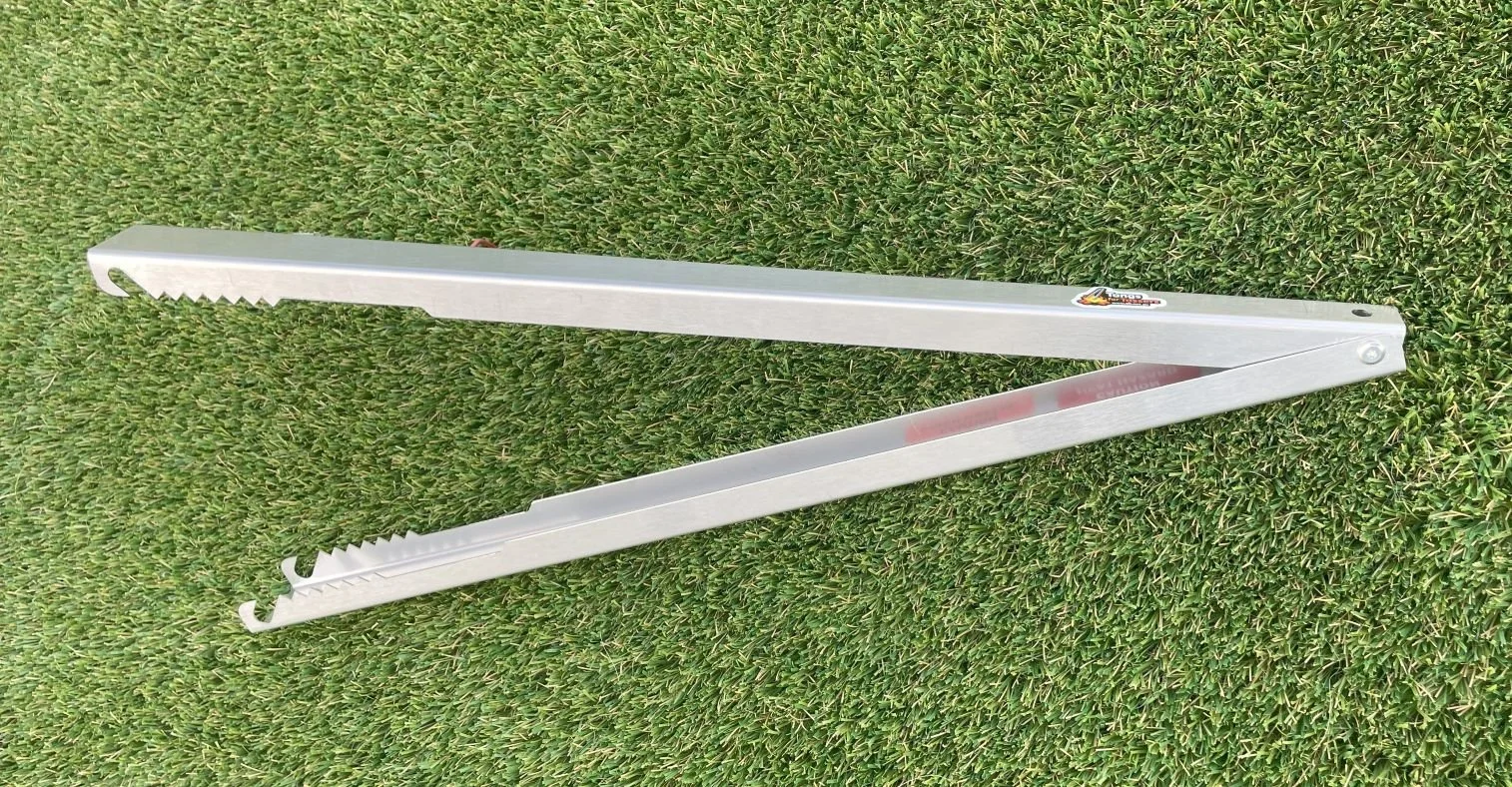 At home or at play Tongs for Tossers for the fire are a great way to go