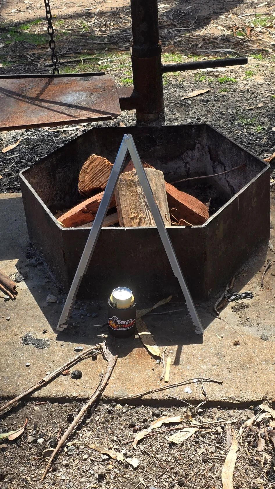 Tongs for Tossers Campfire Tongs, Australian Made, quality, tough, unbreakable camping accessories