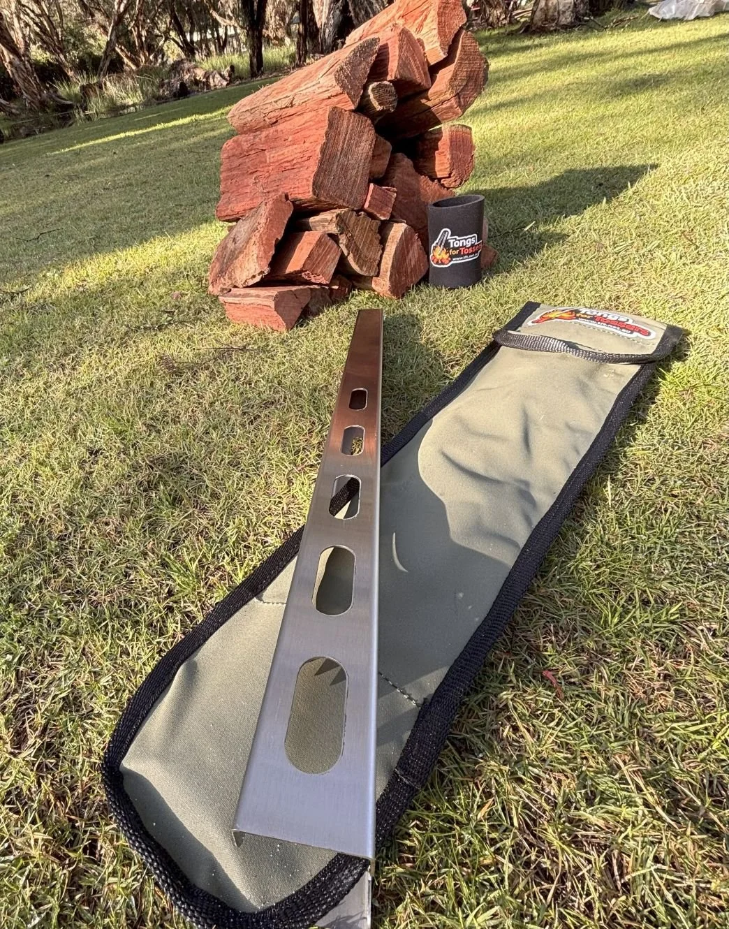 Camping Fire Tong Bundle, Tongs for Tossers, Camping and hot wood