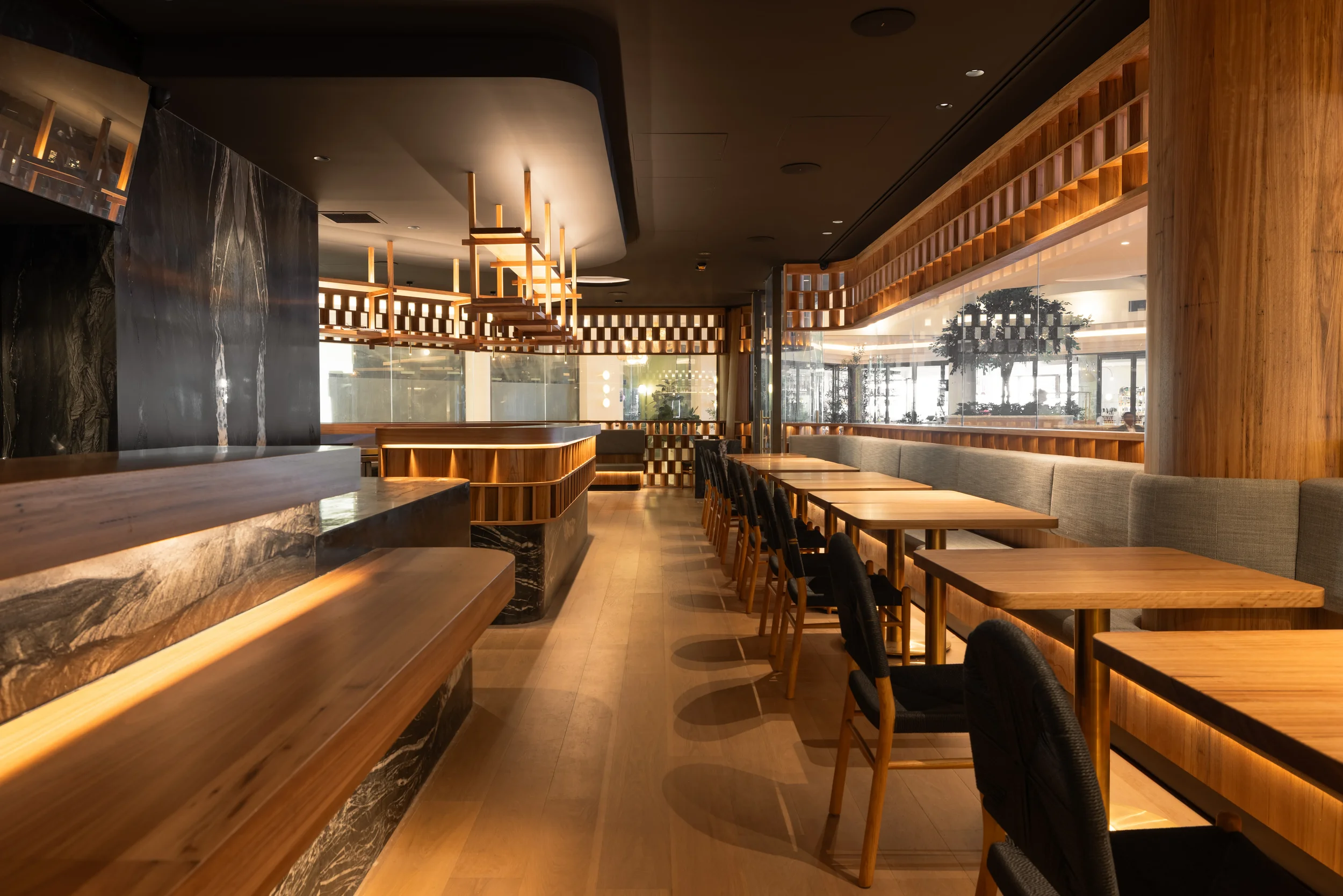 Restaurant fitout completion photo