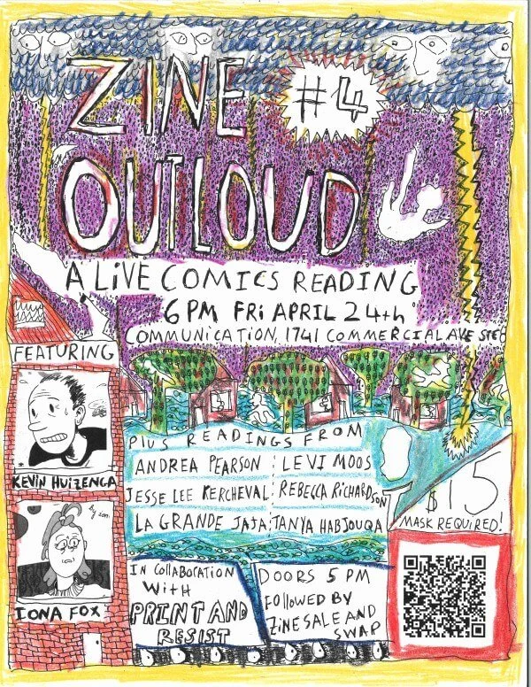 2026-04-24 Friday: Zine Out Loud 4