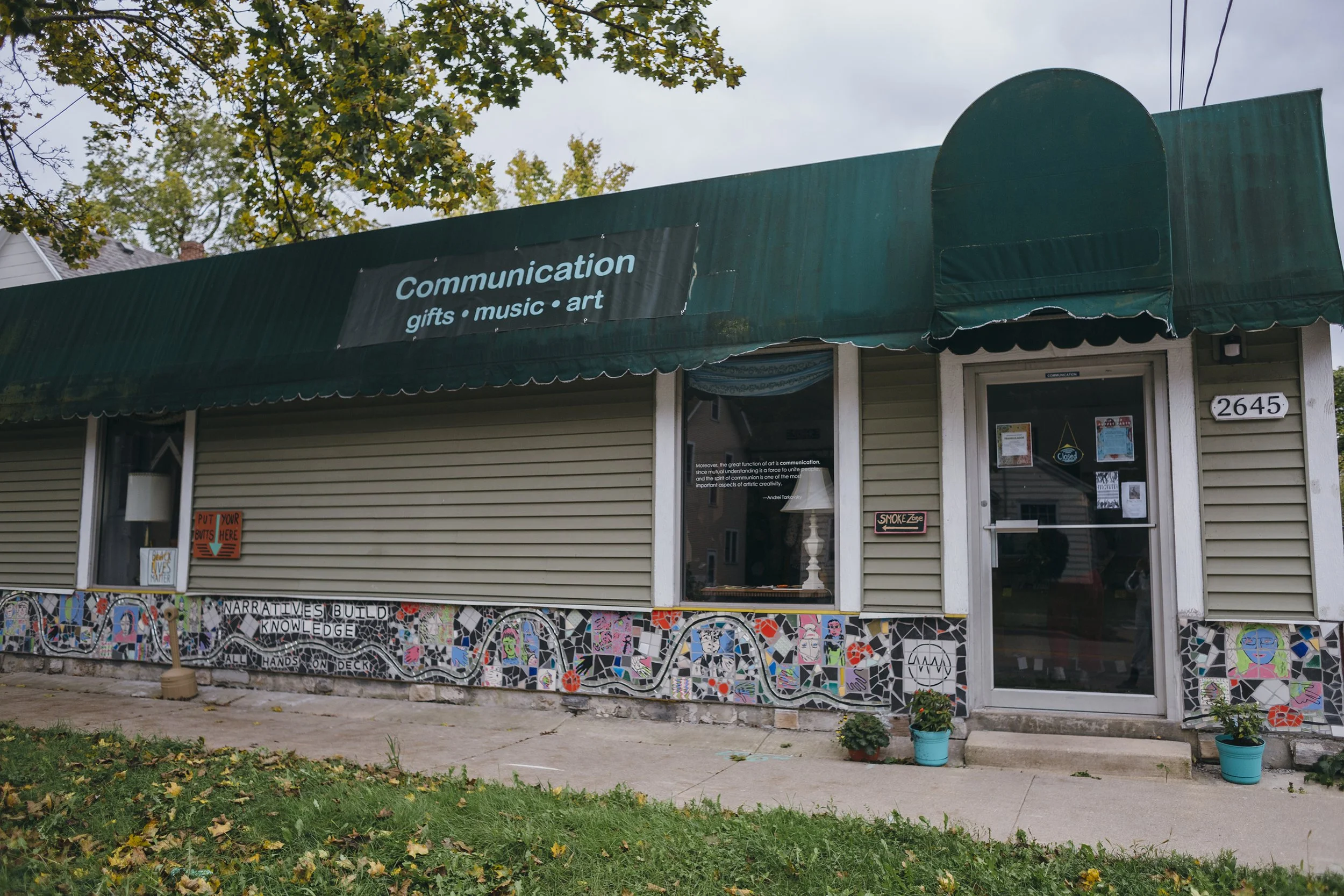 the old communication building on milwaukee st