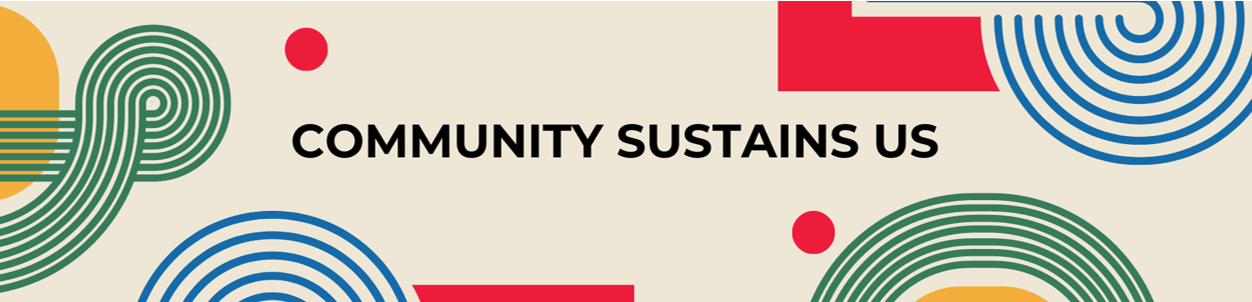 community sustains us