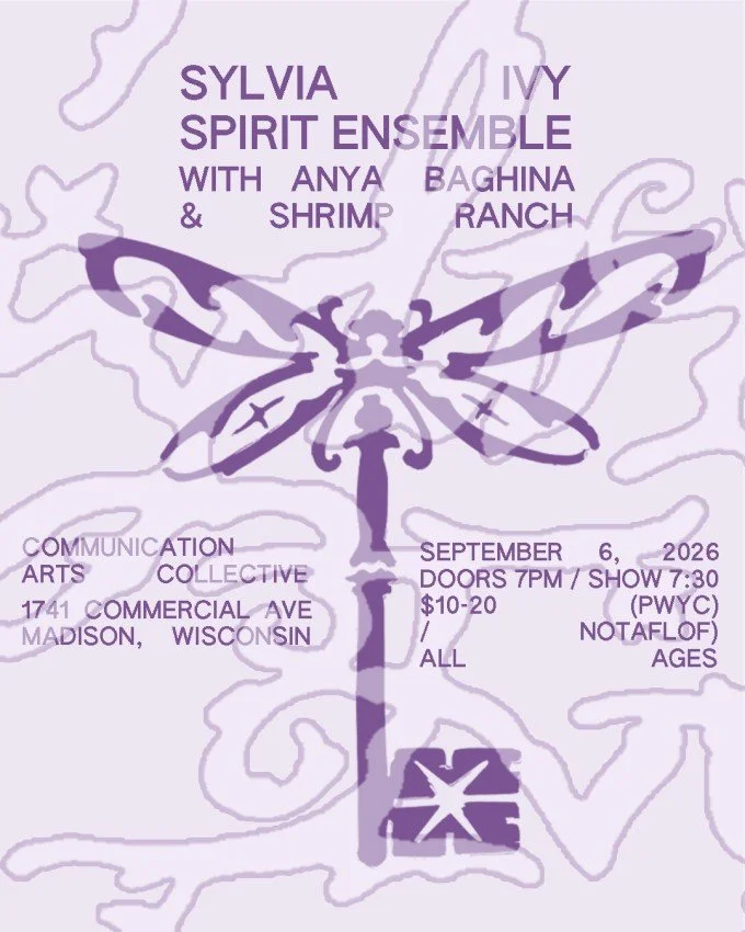 2026-09-06 Sunday: Sylvia Ivy Spirit Ensemble // Anya Baghina // Shrimp Ranch