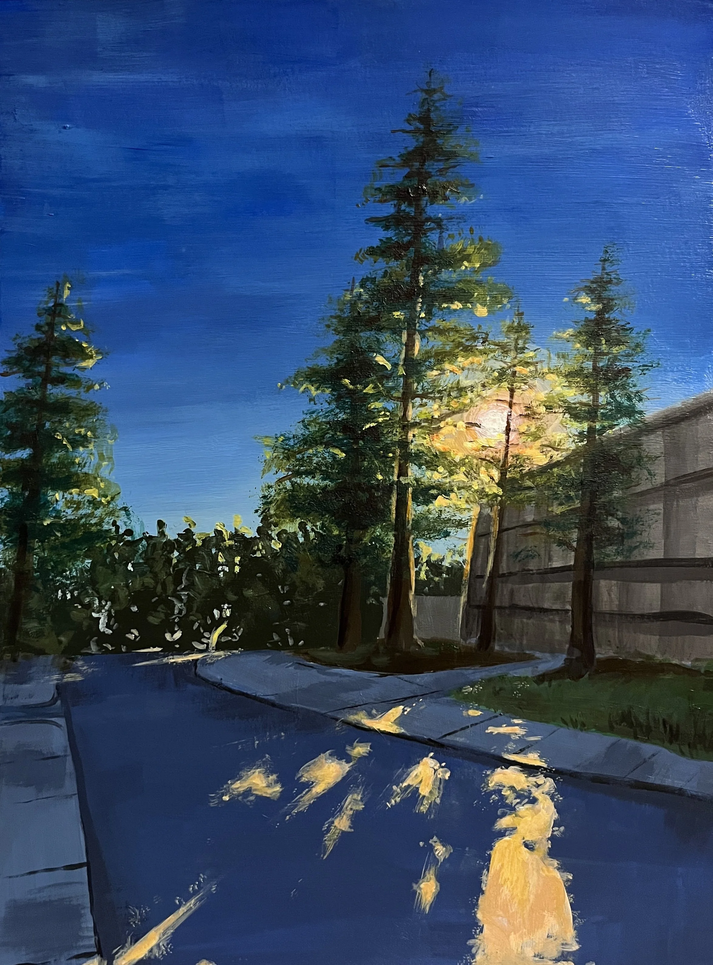 Study 3, Acrylic on paper, 9x12 in, 2024