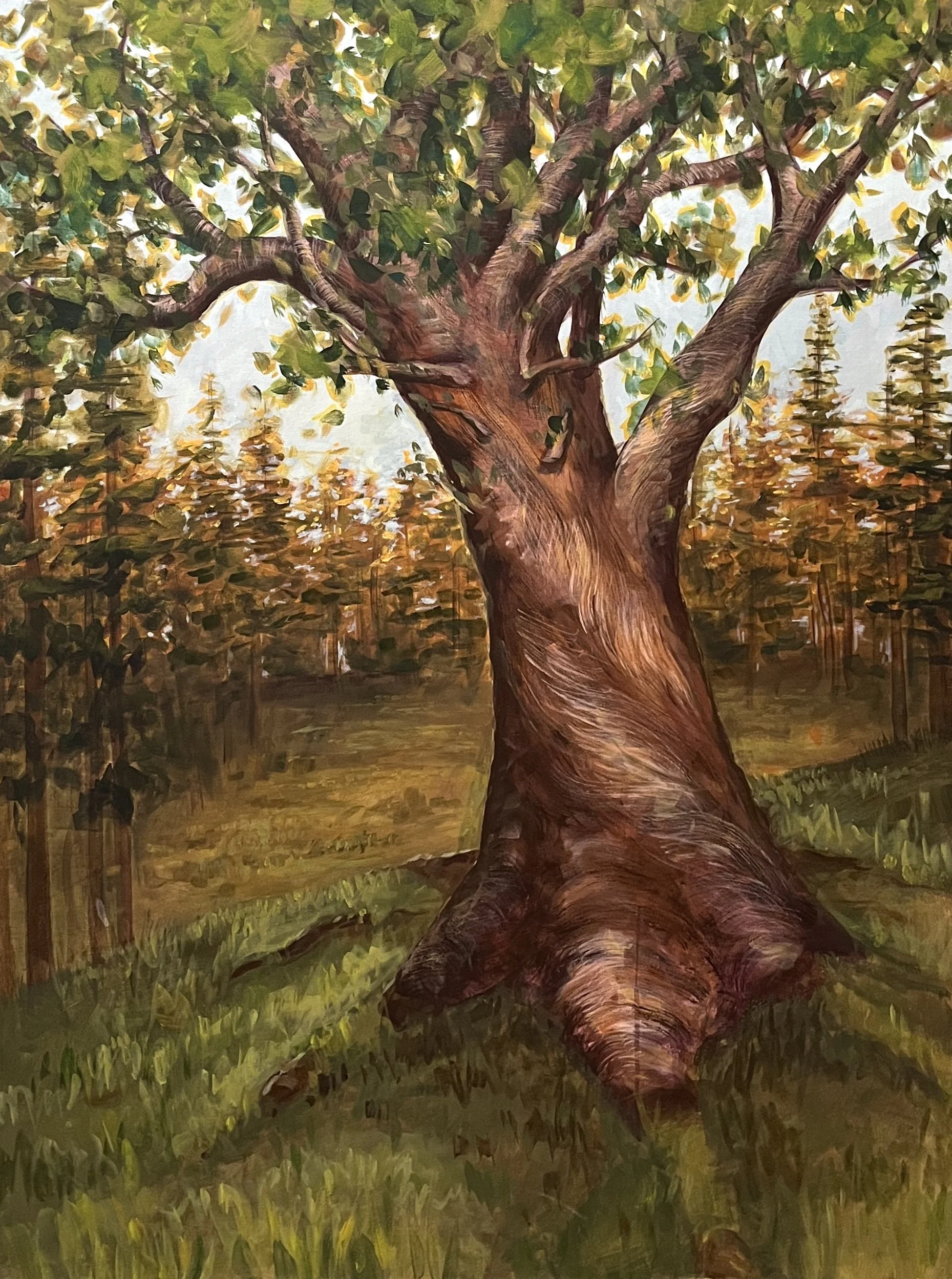 Final 2, acrylic on canvas, 36x48 in, 2024