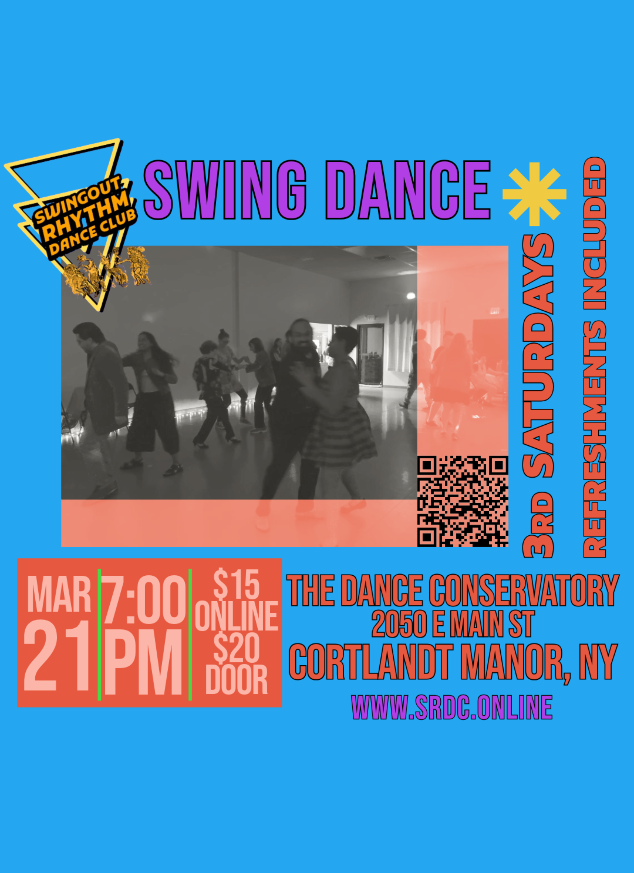 Monthly Social Swing Dance at TDC