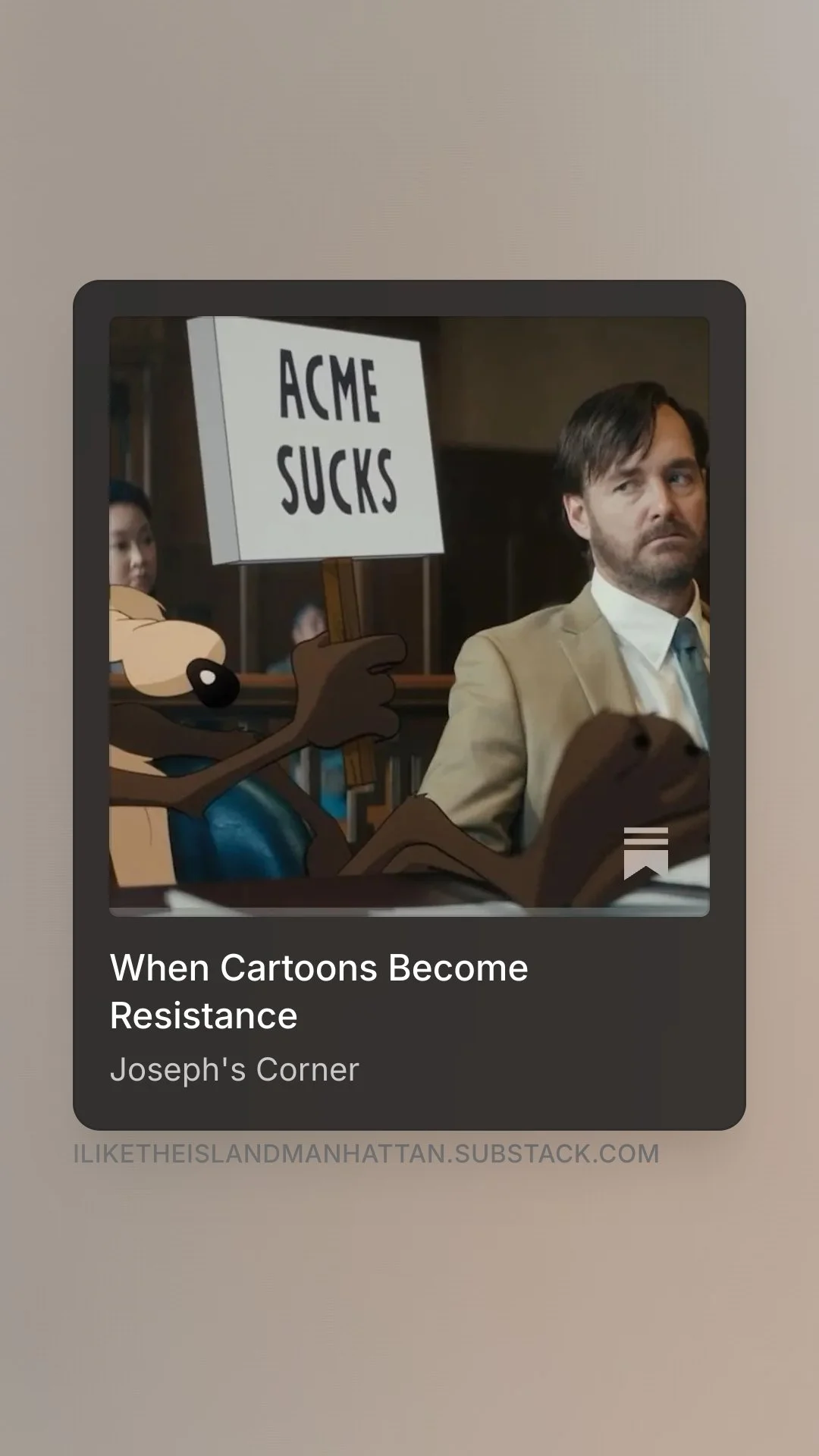 When Cartoons Become Resistance - Substack