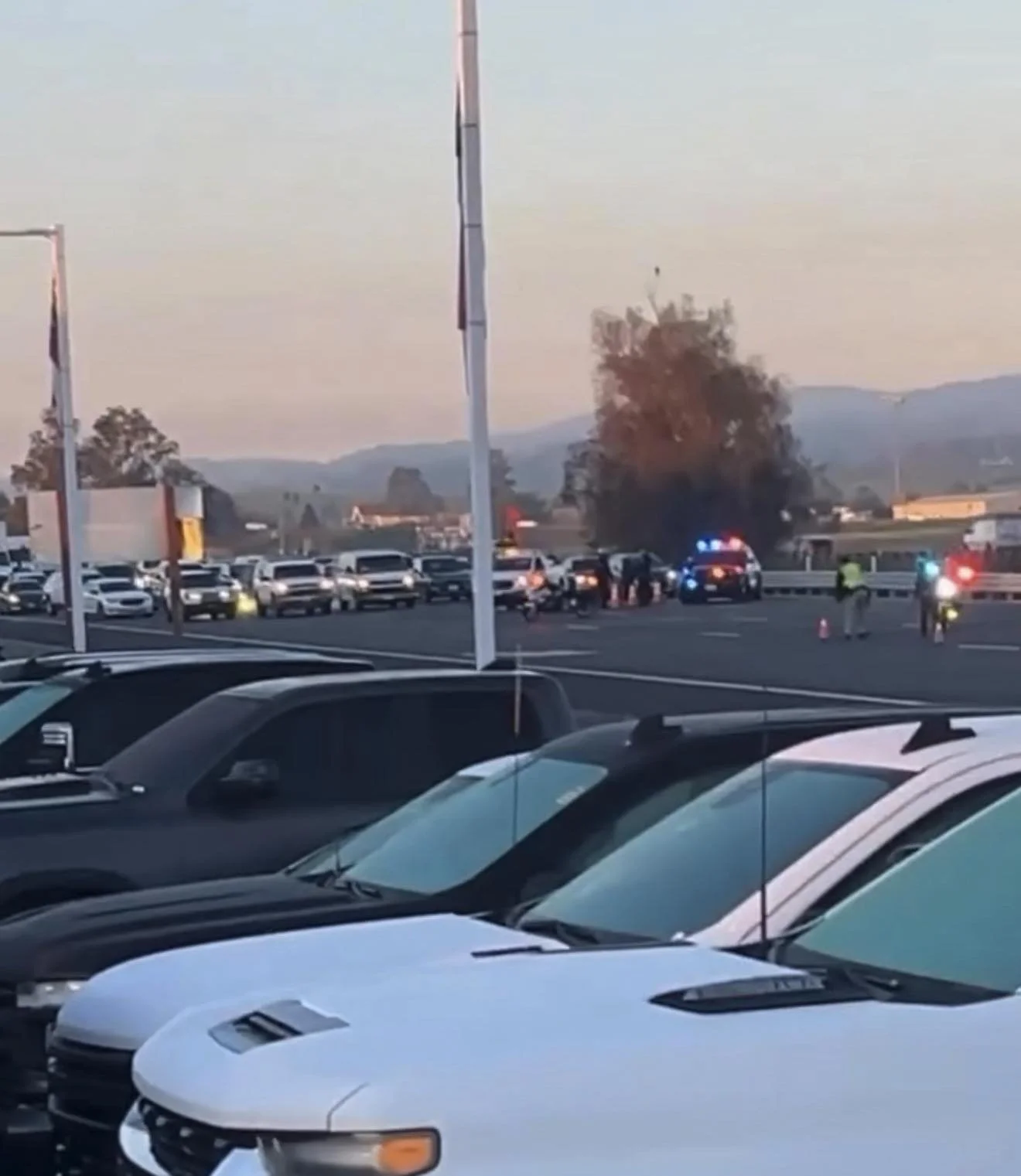 Fatal Vehicle Accident on I-80 East, before Leisure Town Rd - Vacaville