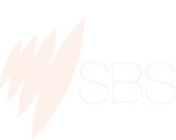 White SBS logo.