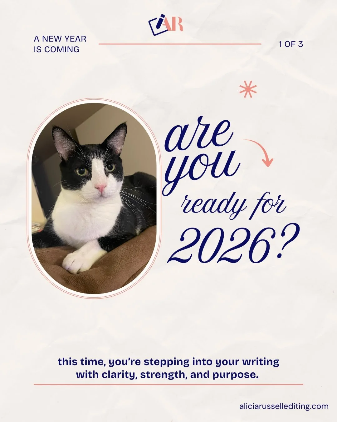 Get ready to crush your writing goals in the new year! ✍️ 

It&rsquo;s all about
⭐️Having a clear vision about your writing goals
⭐️Setting healthy habits both for yourself and your writing
⭐️Believing in yourself - you&rsquo;ve got this!

✨Ready to 
