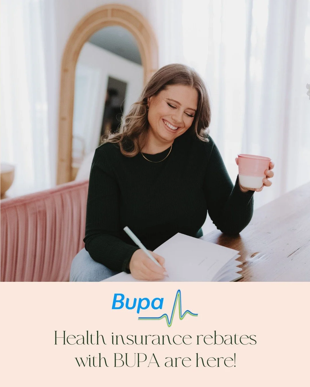Good news if you&rsquo;re with BUPA - you can now claim health insurance rebates on your counselling and psychotherapy sessions with me!

If you&rsquo;re with another provider, keep an eye out, because I&rsquo;m working to be able to expand the rebat