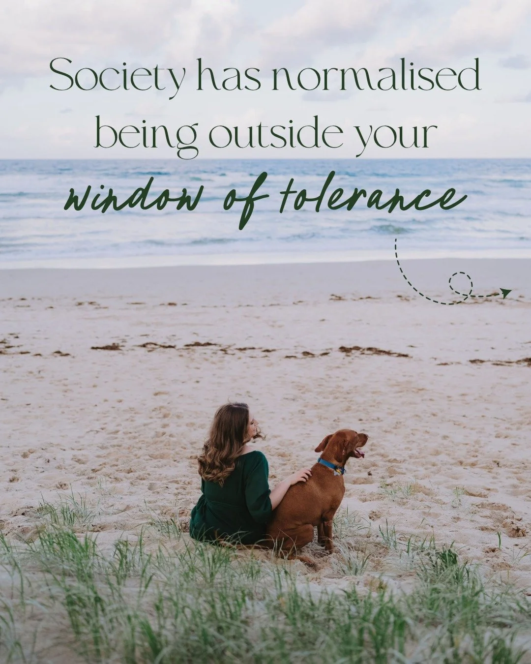 So many people are living in survival mode and believing that it&rsquo;s normal.

They end up running on empty, pushing through, crashing&hellip; then doing it all over again. Understanding your nervous system and your window of tolerance is the key 