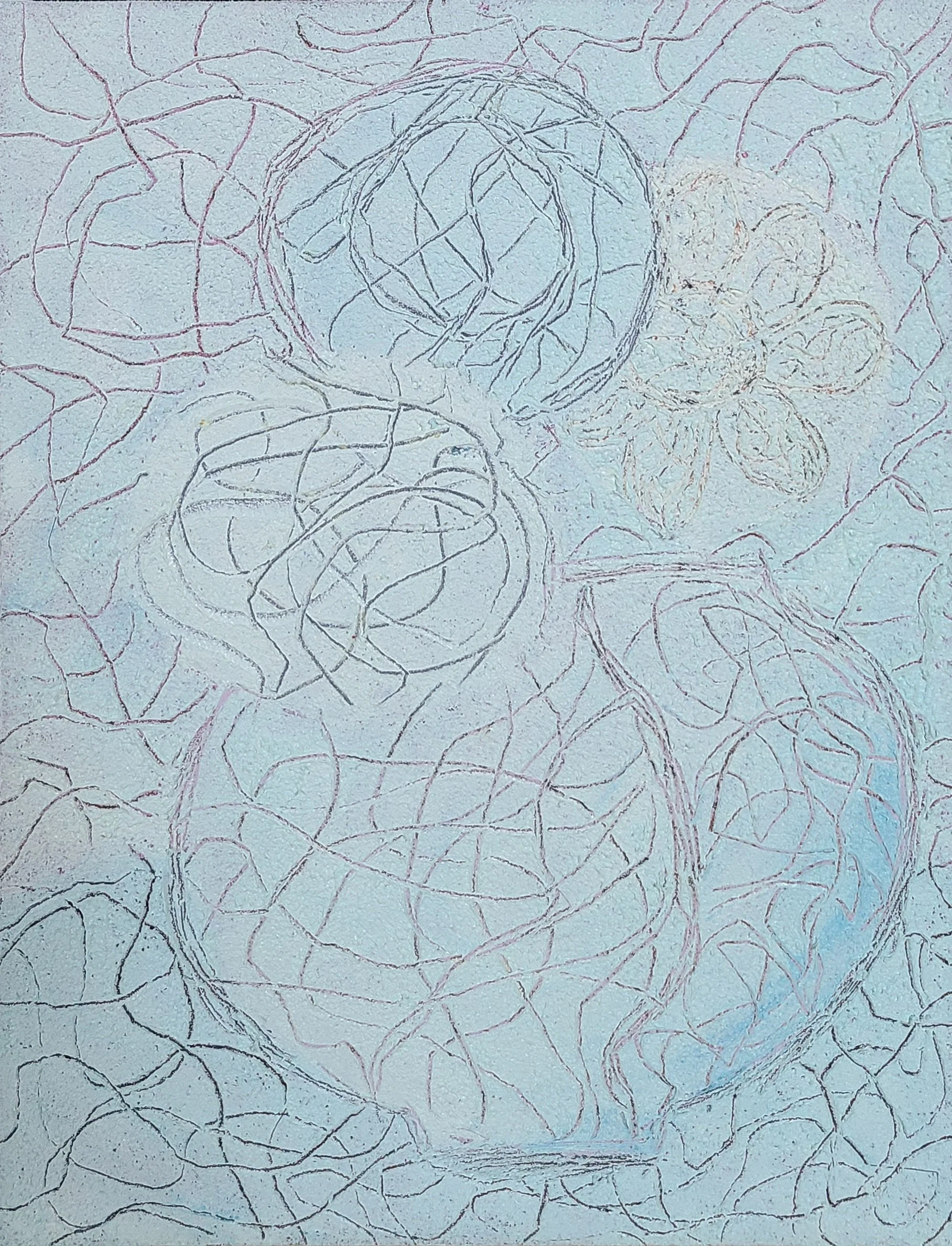  LONG DREAM  (2025)   
     12.5" x 16.1" 
     acrylic on canvas