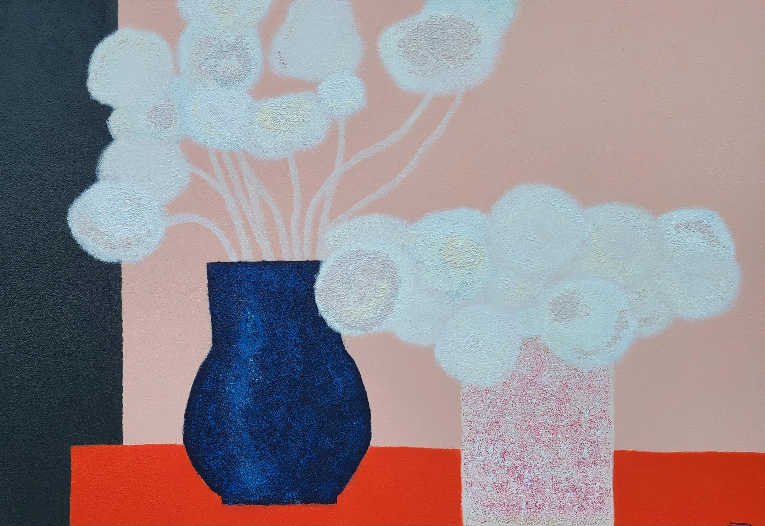 THERE ARE FLOWERS IN OUR DREAMS 7 (2022) 39.4" x 27.6" ACRYLIC ON CANVAS