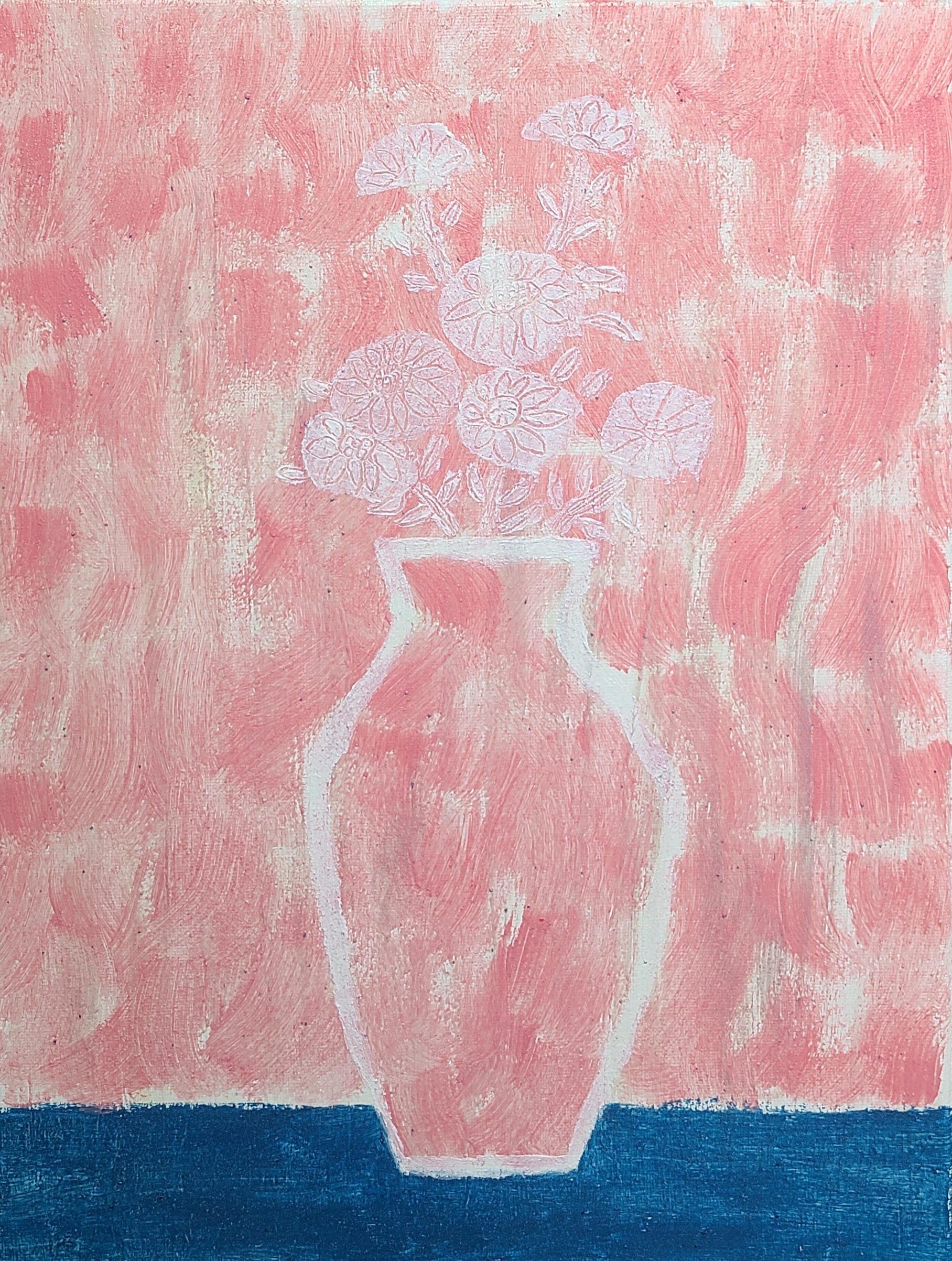 FROM. (2024) 11.8" x 15.7" ACRYLIC ON CANVAS