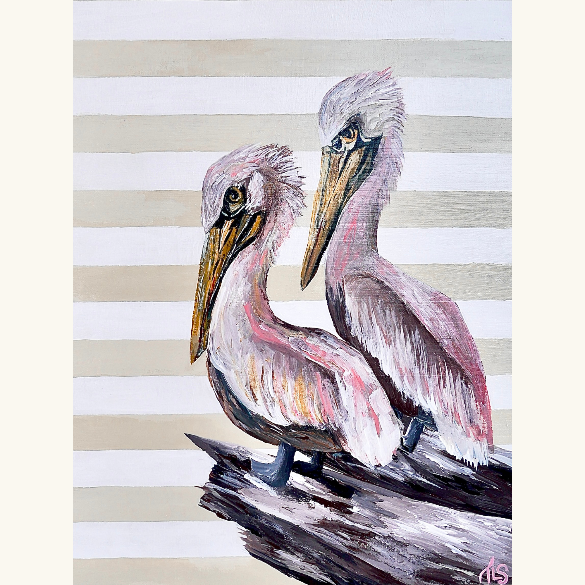 feathered blush (original)