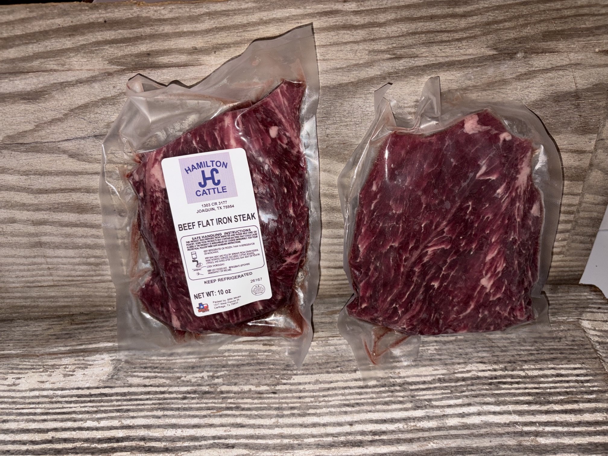 Flat Iron steak