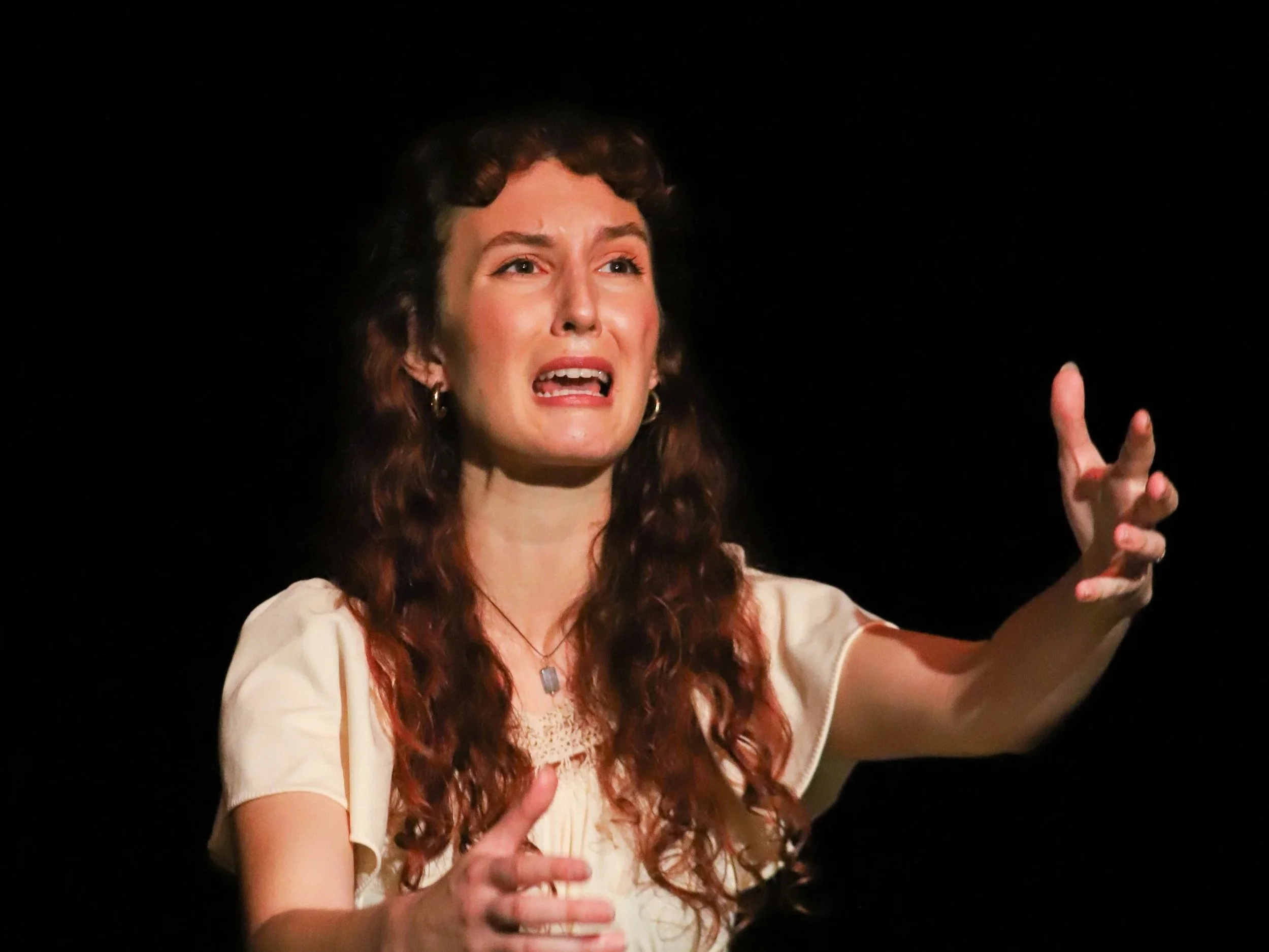 Kira Chisholm as Antigone. Photo by Cloe McDonald