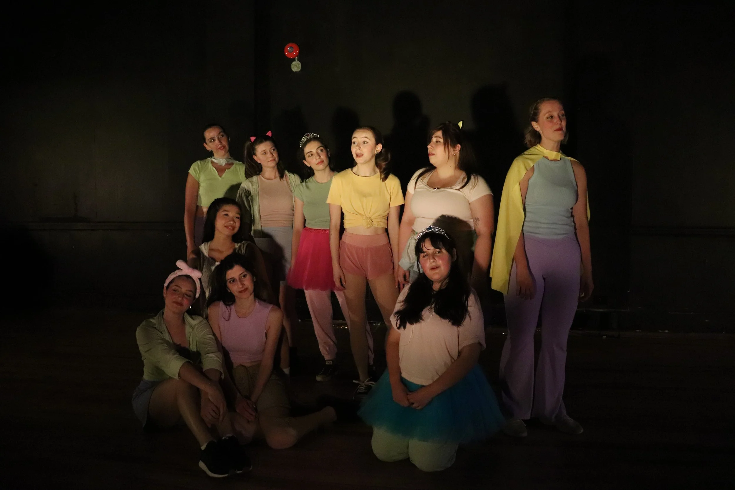 The Ensemble of When I Grow Up: A Cabaret. Photo by Alexa Jean Photography