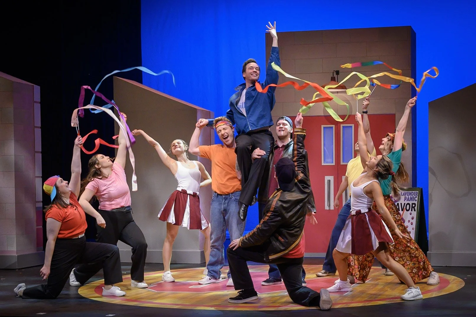 Cast of The Prom - Photo by Kayla Gordon