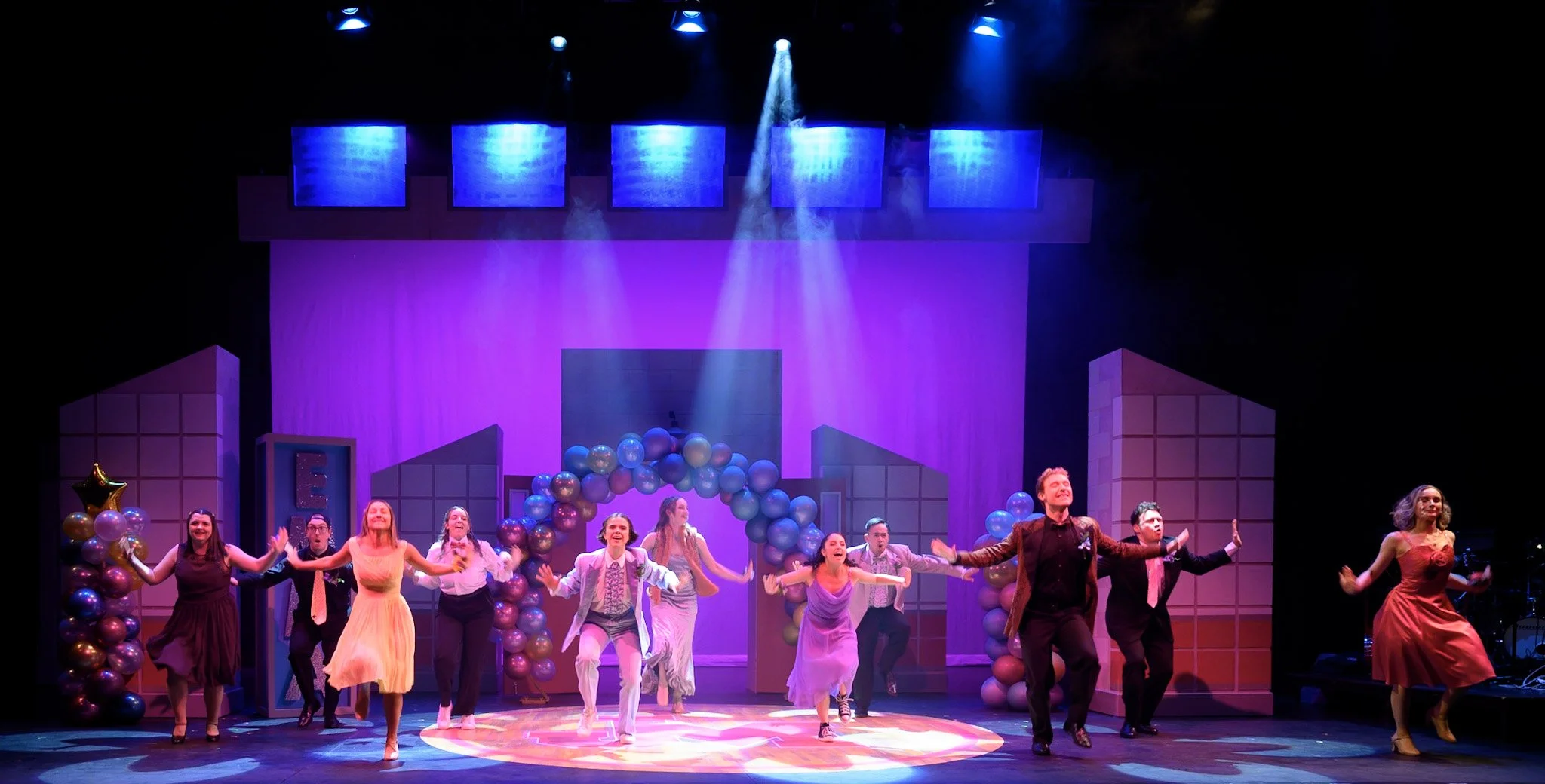 Cast of The Prom - Photo by Kayla Gordon