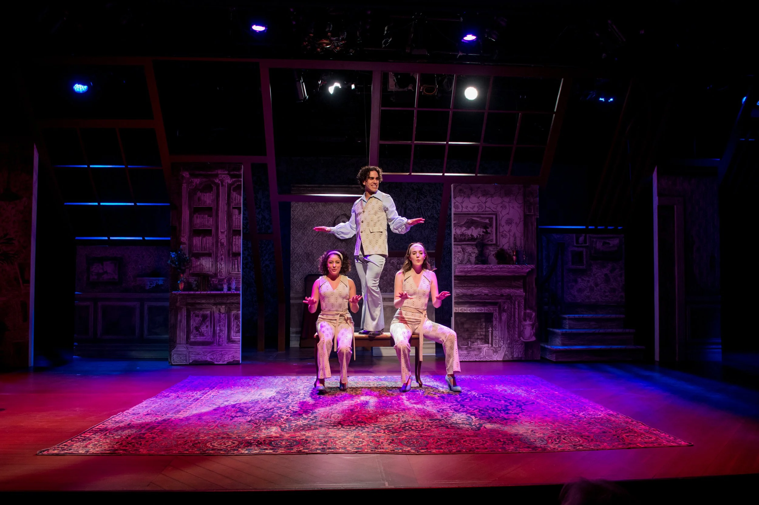 Cast of Fun Home - RMTC - Assistant Director under Sarah Garton Stanley - Photo by Dylan Hewlett