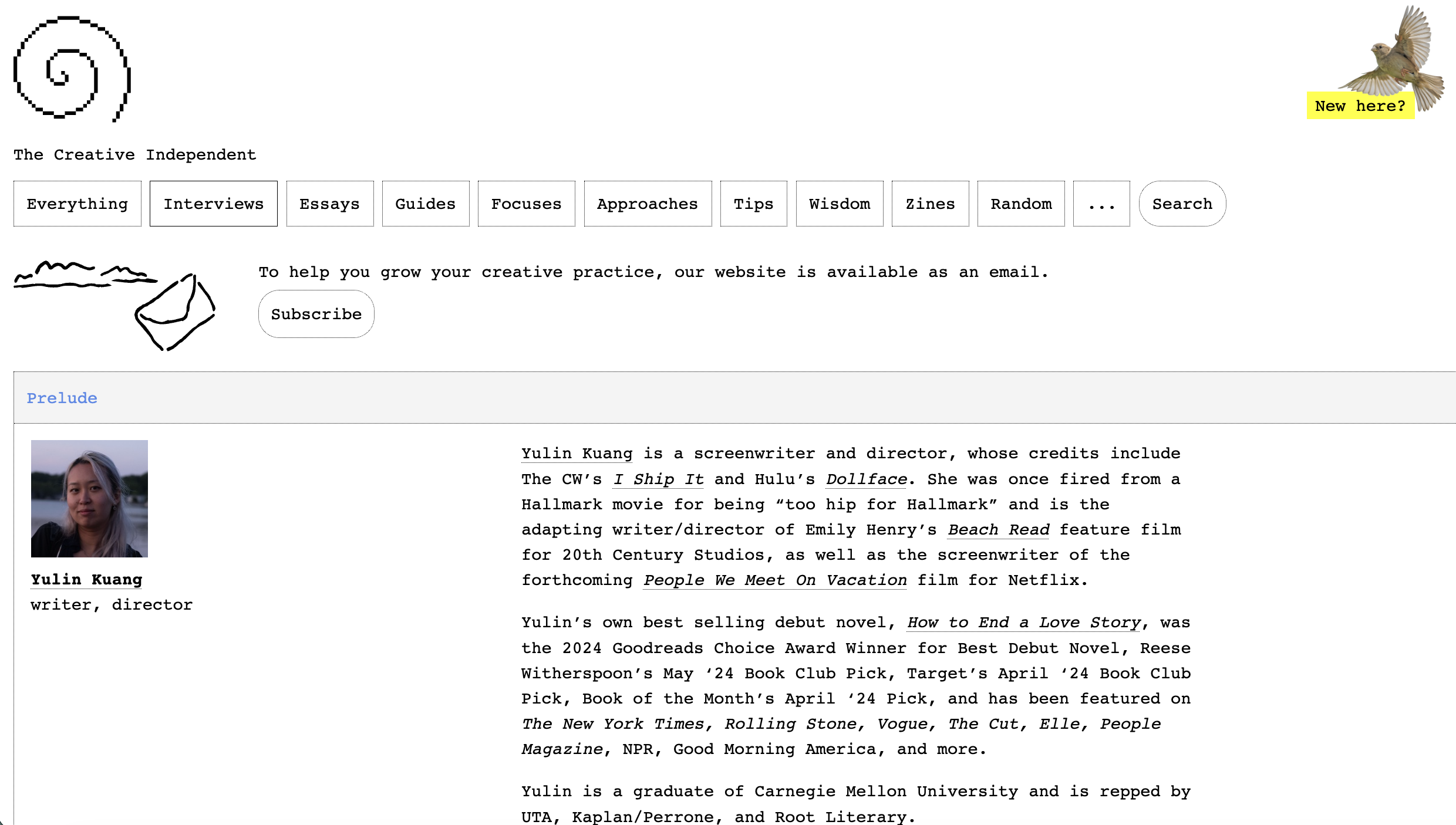 The Creative Independent