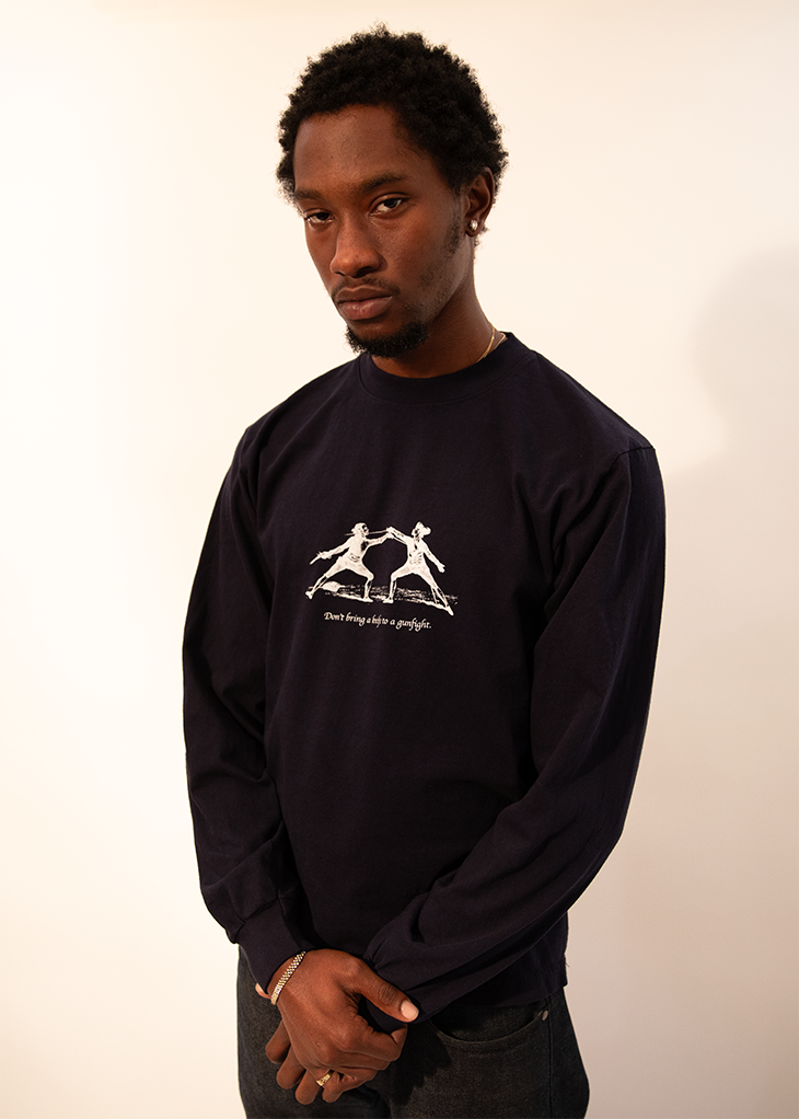 Gunfight Long Sleeve Navy