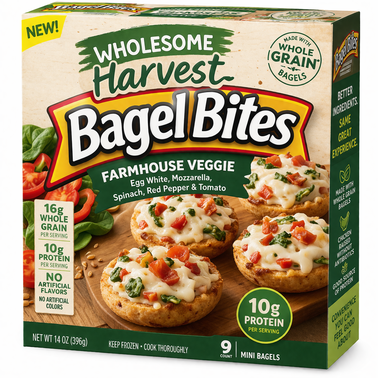 Kraft Heinz: Three-Year Marketing Plan | Wholesome Harvest Bagel Bites 