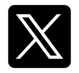 Stylized white logo on a black background, resembling a geometric 'X' or interconnected lines.