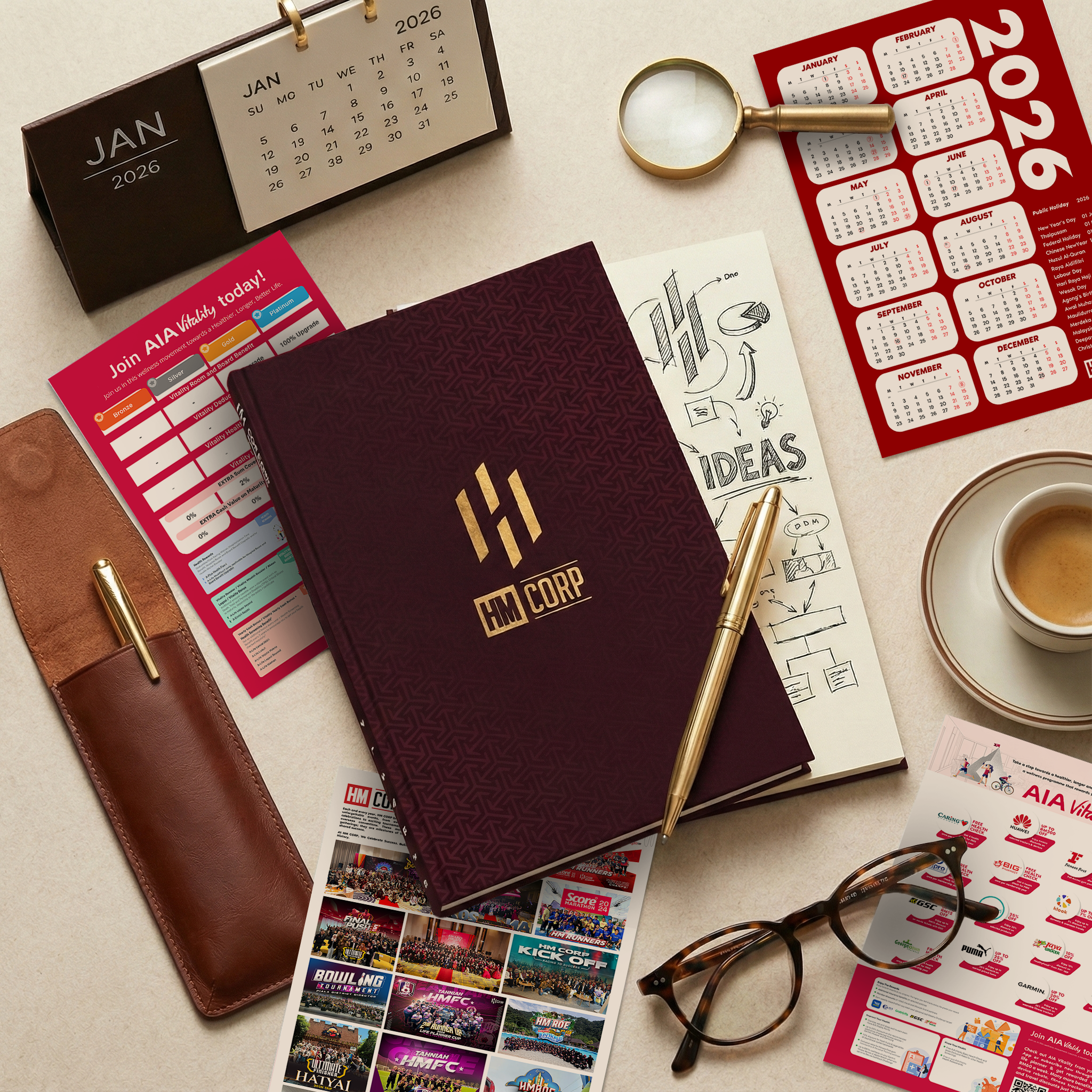 1pcs HM CORP Planner Special Edition SINGLE