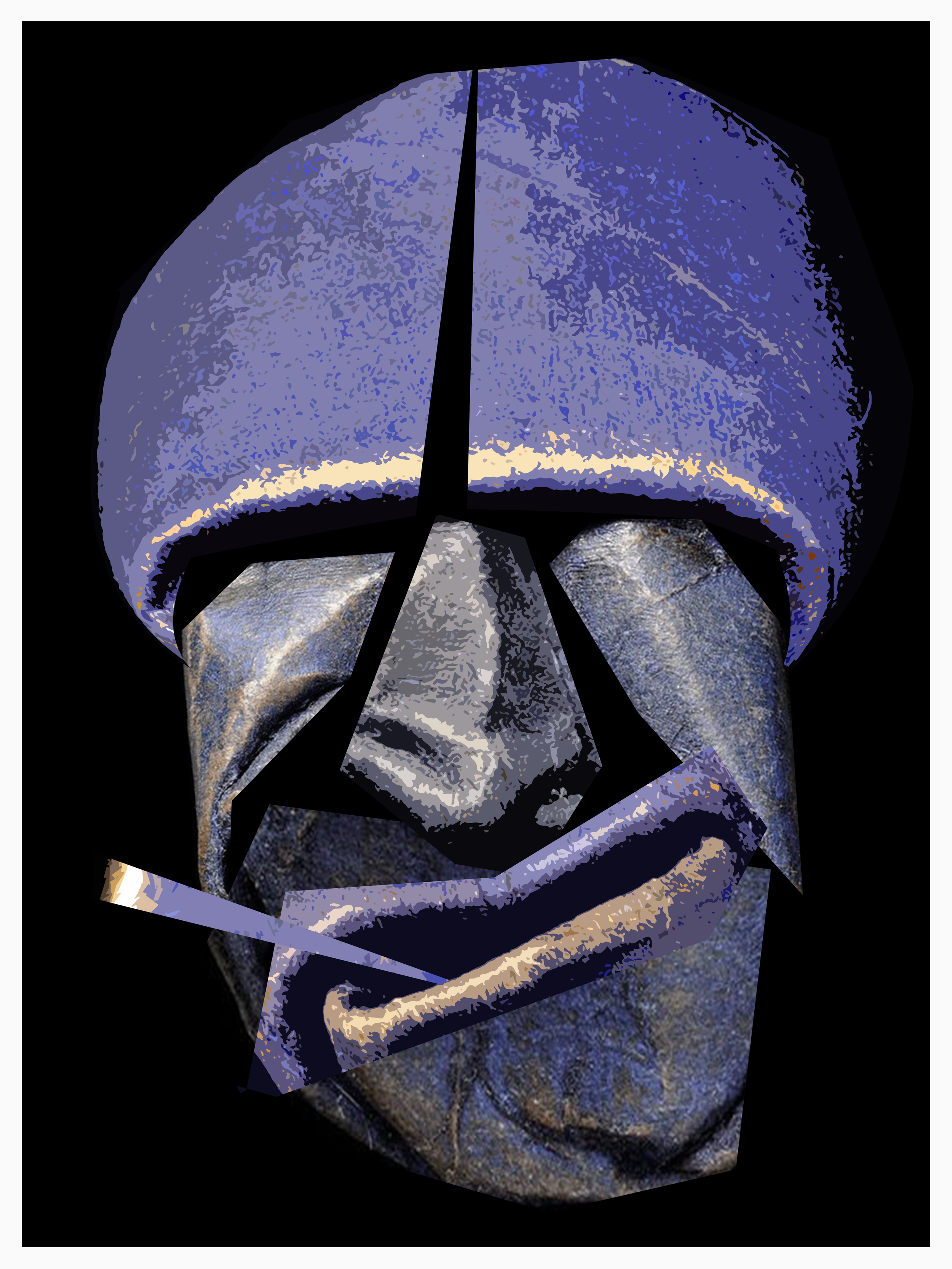 Smoking Man Poster