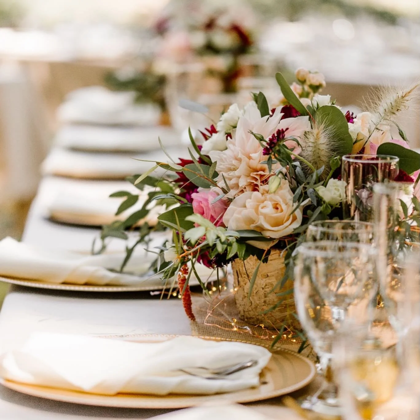 Wedding season is here and all the details are so magical! ✨❤️