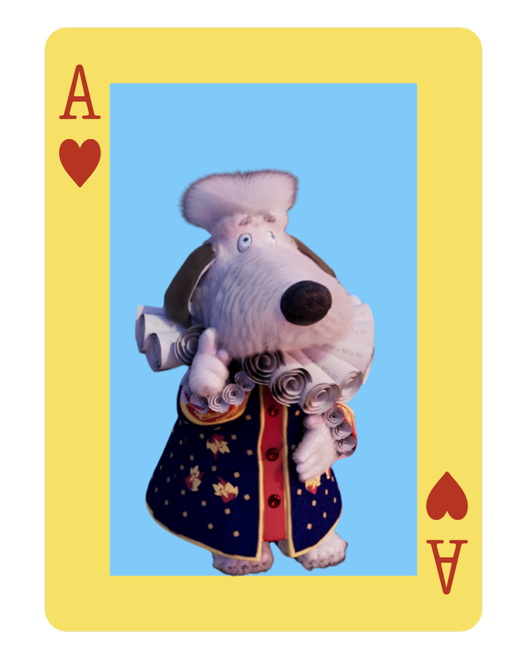 Shakespaw character card