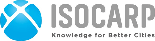 Logo van ISCARP met de tekst 'Knowledge for Better Cities'