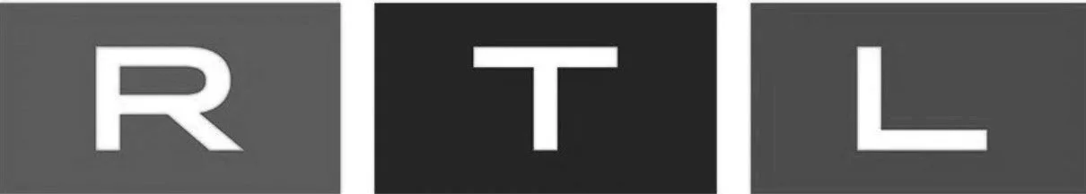 Three rectangular blocks with the letters R, T, and L inside, each on a different colored background